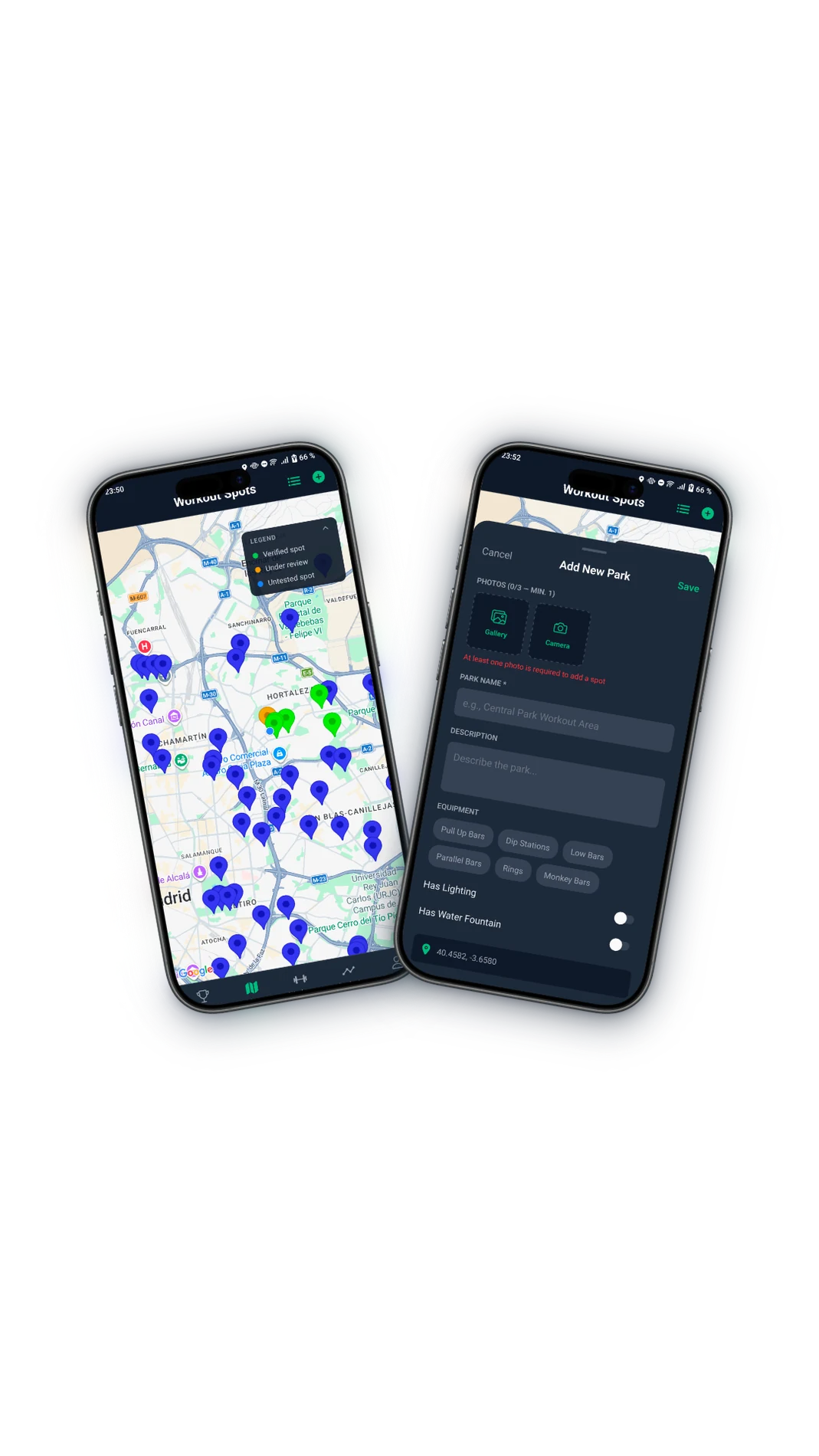 Onbars app screenshot