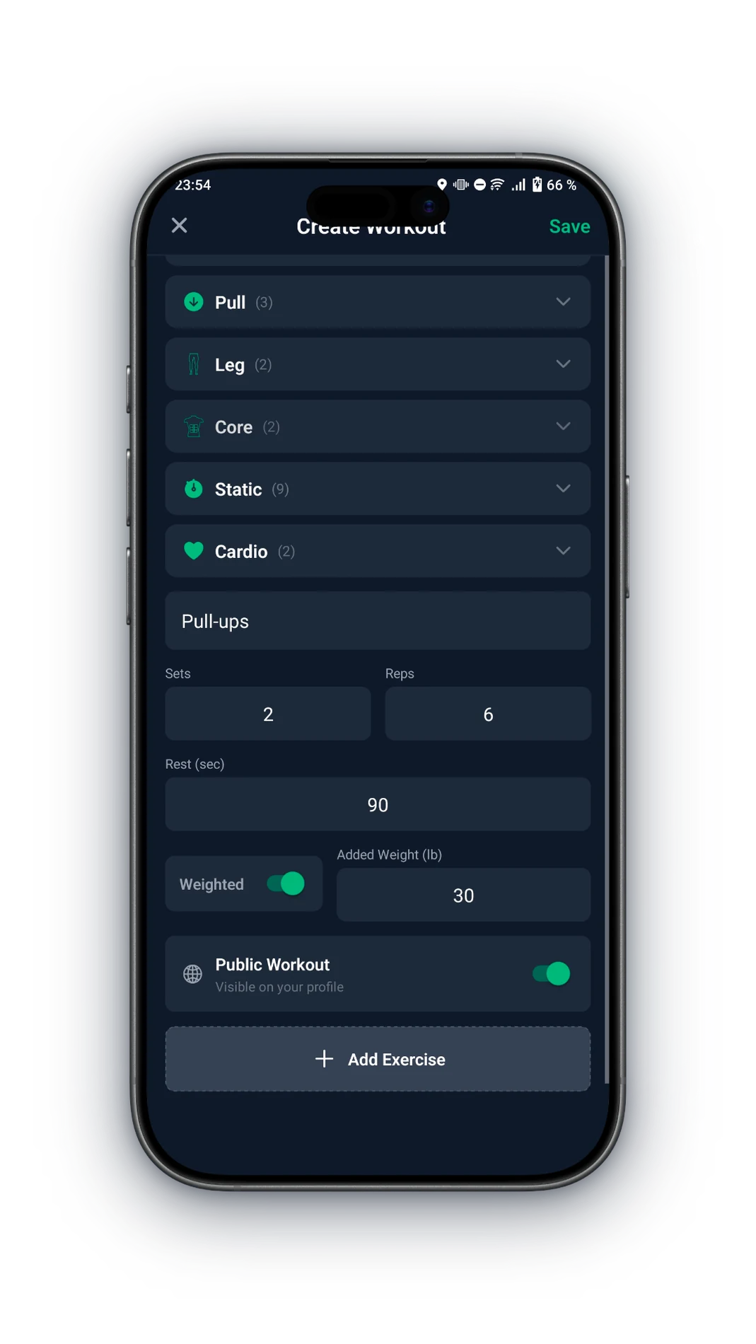 Onbars app screenshot